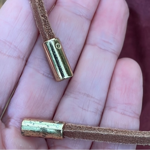 TORY BURCH Fur lined Suede‎ Heel Low Ankle Boots Red size 7.5 - Picture 10 of 12